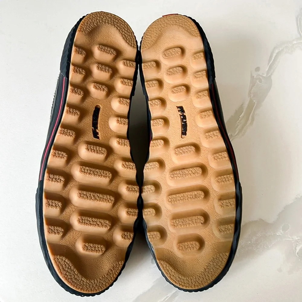 PF Flyers Brogue Men’s Black Leather Wingtip Sneakers Mens Sz 9.5 Womens Sz 11 - Picture 14 of 14